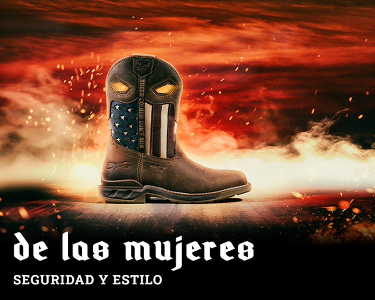 de las mujeres. seguridad y estilo. El Fortress con puntera de material compuesto, en color marr&oacute;n.